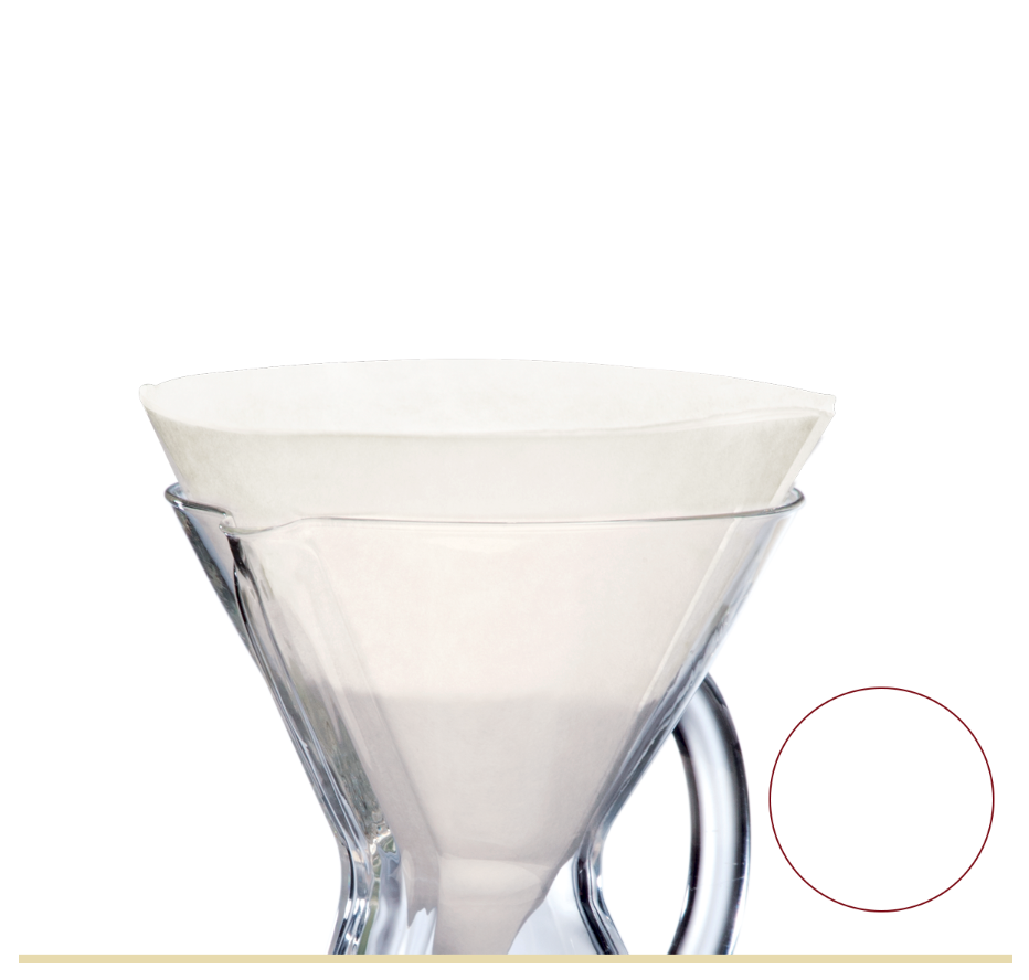 Chemex, Kaffefiltre